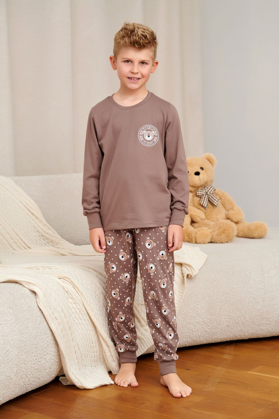 Piżama dziecięca 7202 Unisex Doctor Nap - burgundy