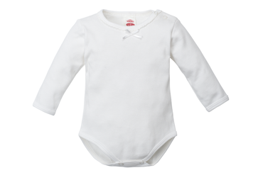 "ROSES" Makoma Body z długim rękawem ecru