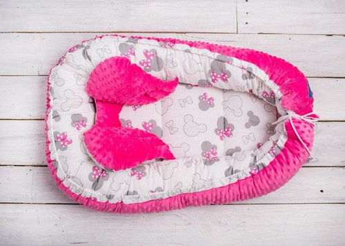 Kokon niemowlęcy minky Belisima turkus