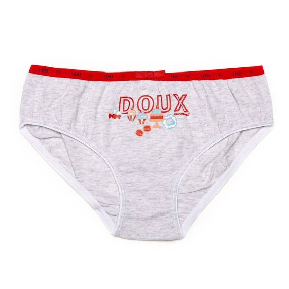 G-561 BI A'3 Figi dziewczęce Lama mix kolor