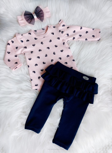 Lola Bambarillo Spodnie niemowlęce czarny