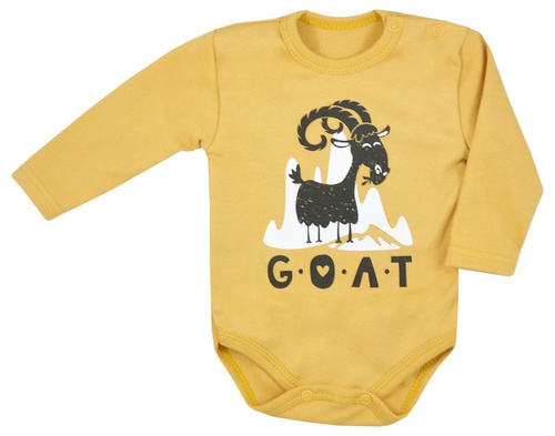 Mountains Koala Body z długim rękawem - grafit