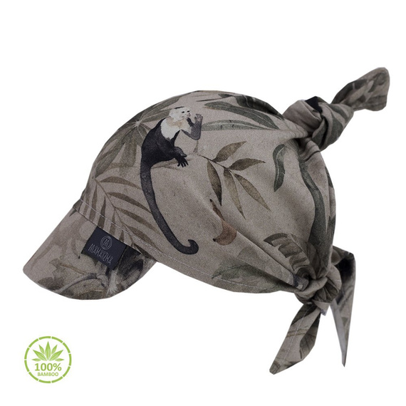 Chustka z daszkiem 100% Bamboo Ornithology - Makaszka