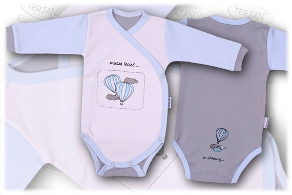 Body kopertowe "BALONIK" żółty Terjan