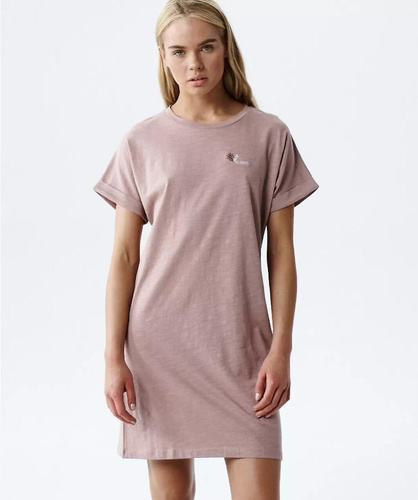 Atlantic NLD-002 Koszula nocna bawełniana 100% T-shirt różana 