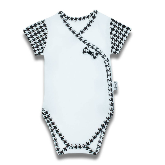 198094 Viki Nicol Kopertowe Body z krótkim rękawem