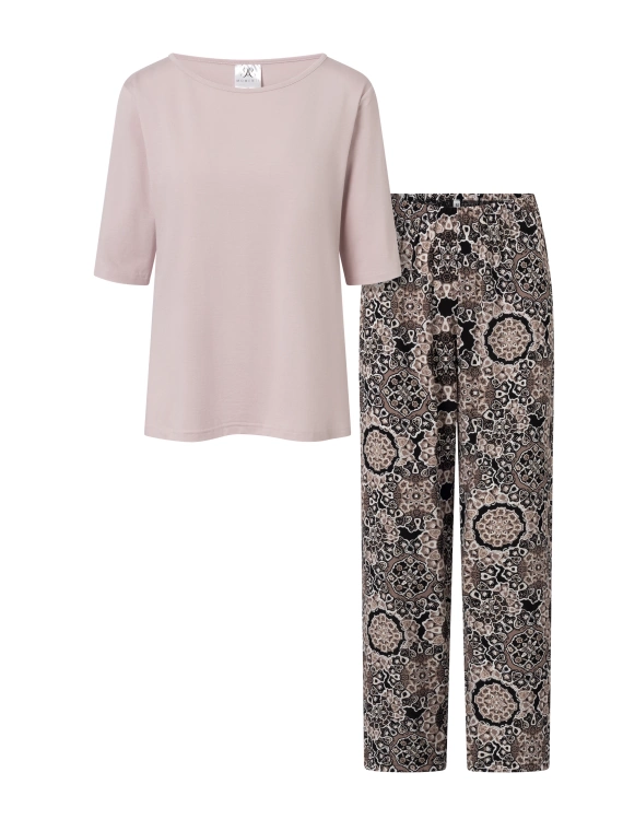 Desert Rose Piżama damska Momenti Per Me pink