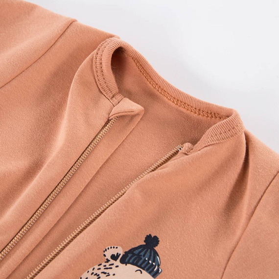 Jump Eevi Pajac ze stópkami - beżowy