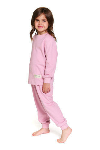 Piżama dziecięca 7351 Unisex Doctor Nap - papaya