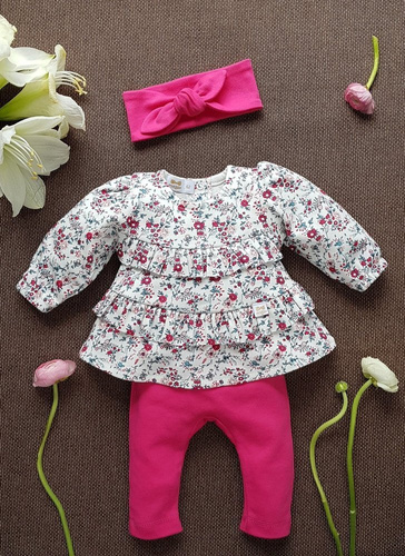 2511 Jasmina Legginsy Marija - fuksja