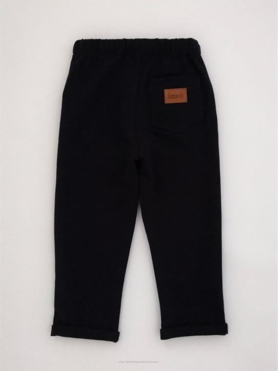 Adaś Bambarillo Spodnie niemowlęce czarny