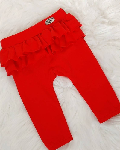 Lola Bambarillo Spodnie niemowlęce czerwony