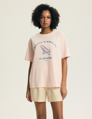 Piżama 44479 Edris Henderson bawełna + wiskoza-pink