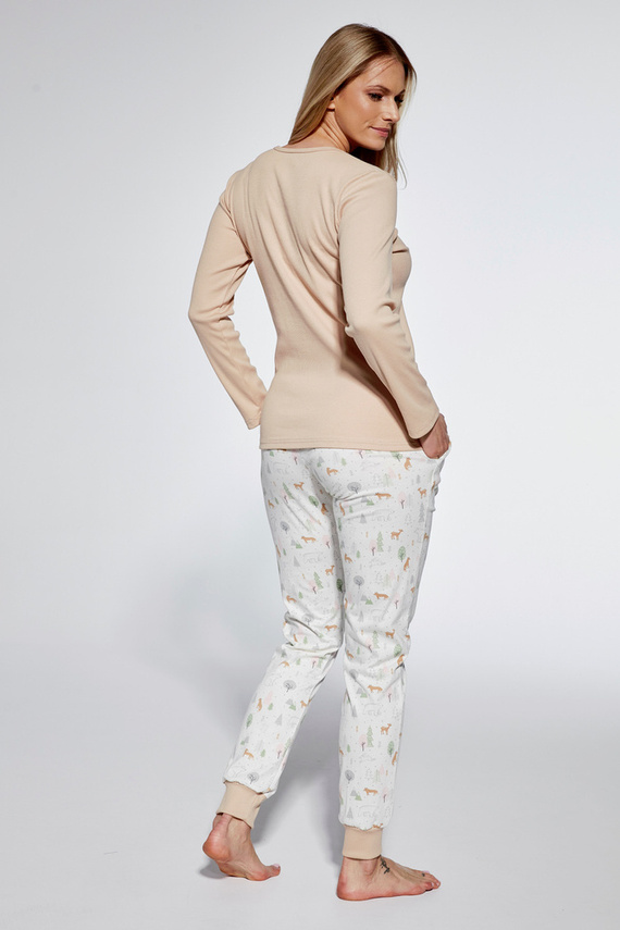 Cornette 723/351 Emy Piżama damska beżowy