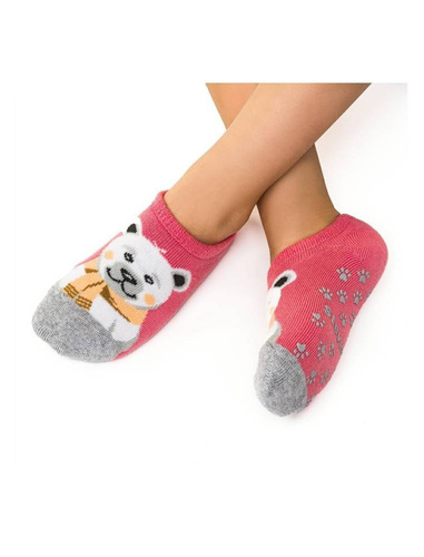 art.134  Stopki  Frotte ABS  Steven 012 bordowy