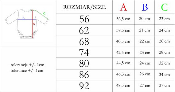 208098 Lizy Nicol Body z długim rękawem