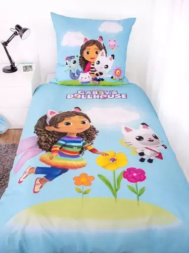 Koci domek Gabi Herding Pościel dziecięca bawełniana