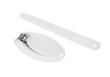 Zestaw cążki i pilniczek Akuku