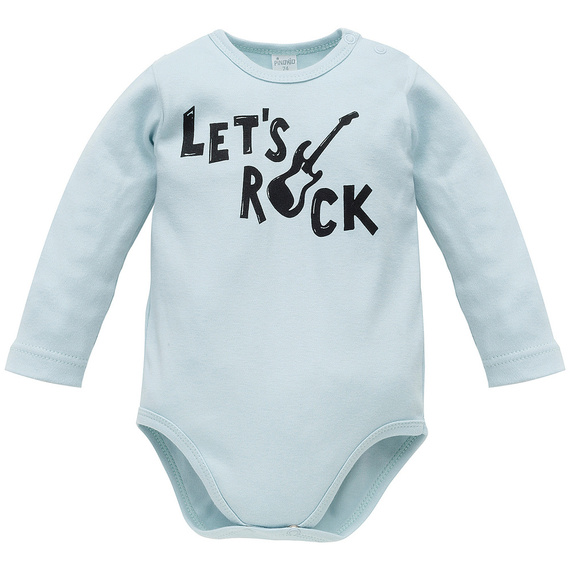 Lets Rock Pinokio Body z długim rękawem - niebieski