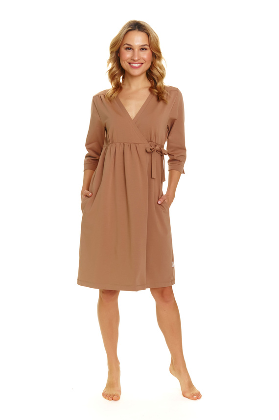 Szlafrok ciążowy 4243 Doctor Nap - wood