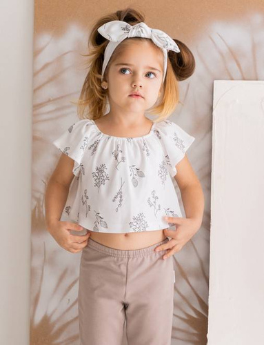 Bluzka z krótkim rękawem 183139 "Gaja" Nicol