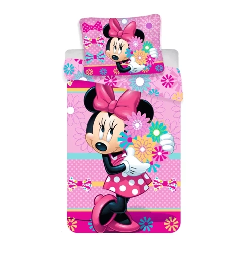 Myszka Minnie Pościel dziecięca bawełniana Jerry Fabrics różowy