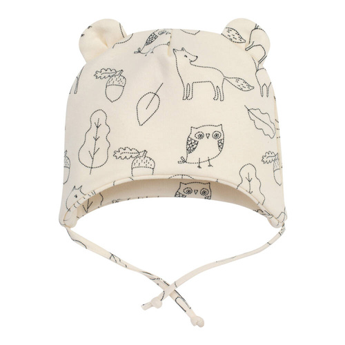 Дитяча шапочка для немовлят Lovely Day Pinokio - ecru koniki