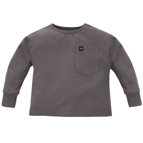 Teo Pinokio Bluzka dla chłopca - grafit