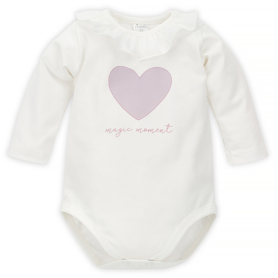 Charlotte Pinokio Body dziewczęce - ecru