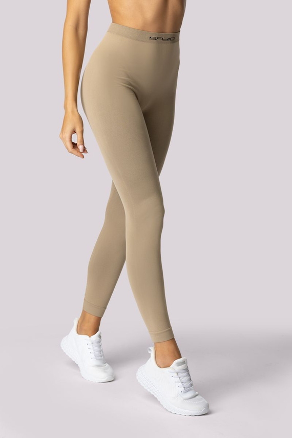 Alpha legginsy termoaktywne Spaio sand