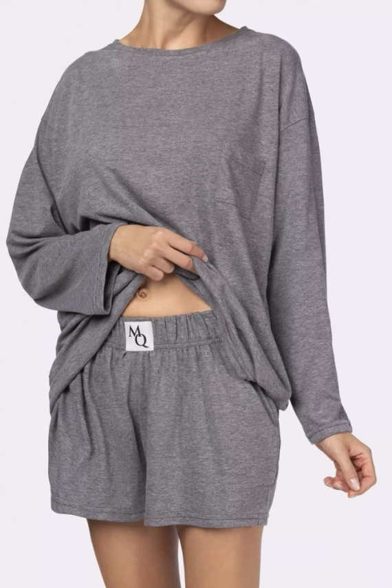 Joy longsleeve Piżama damska Mona melange