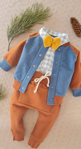 2817 Jack Marija Bluza dresowa - brąz/turkus