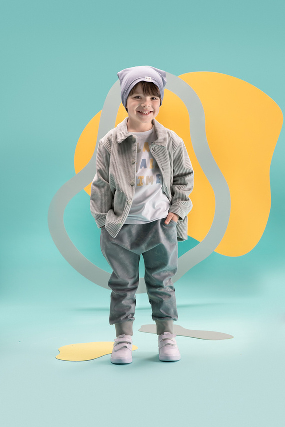 Fun Time Pinokio Pumpy dla chłopca- mięta druk