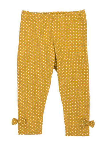 Legginsy 176201 "Michalina" Nicol - musztardowy