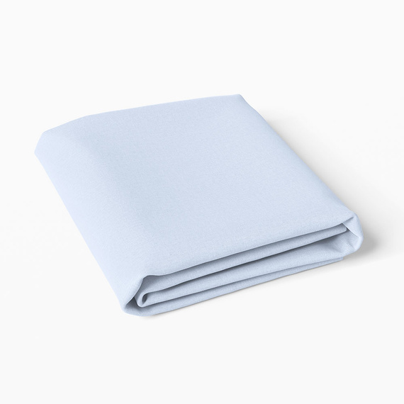 Eevi Prześcieradło dziecięce bawełniane - jasny niebieski