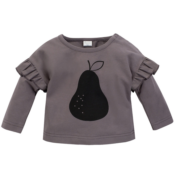 Tres Bien Pinokio Bluzka z nadrukiem - grafit