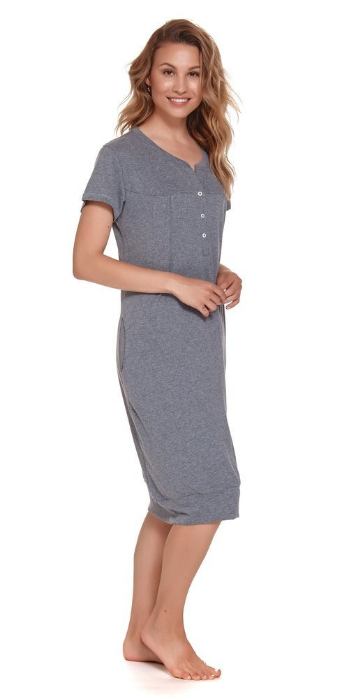 Koszula Nocna 4348 Doctor Nap - dark grey