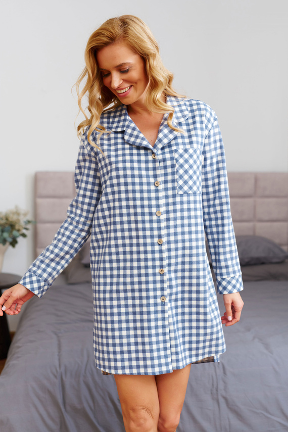 7300 Koszula Nocna Doctor Nap - blue jeans