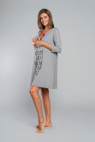 Balsam Koszula ciążowa i do karmienia. 3/4rękaw Italia Fashion - melanż