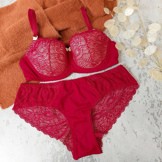 3115 Biustonosz do karmienia Lupoline- bordowy