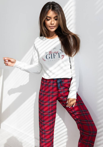 Maribel Piżama damska Interlock Sensis - śmietankowy