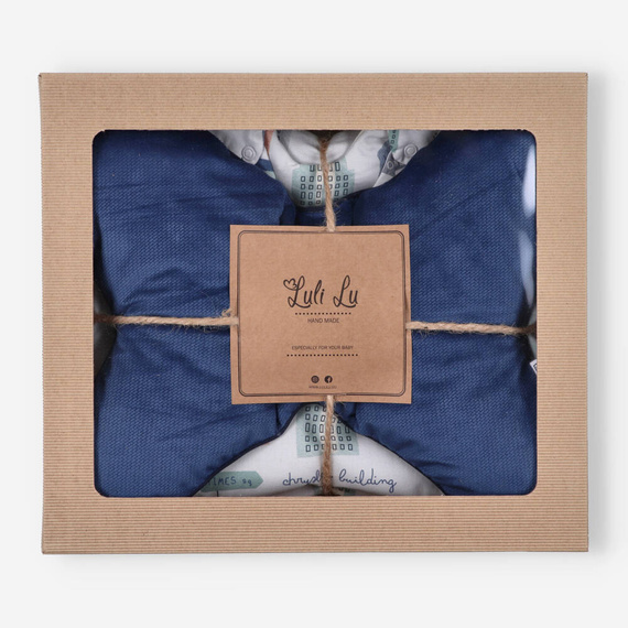 LUL-0034 City Śpiworek niemowlęcy z poduszką Luli Lu