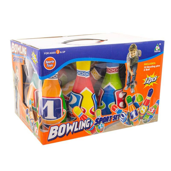 EBZYF385A Zabawka kręgle piankowe 0901008 Eurobaby