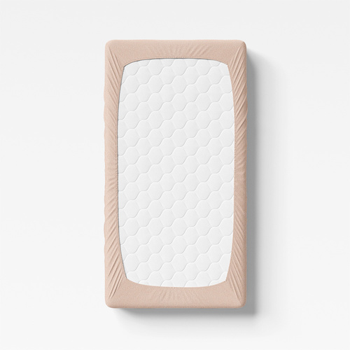 Eevi Prześcieradło dziecięce frotte - beżowy