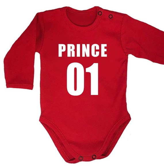 Body długi rękaw "Prince książę 01" Moocha biały