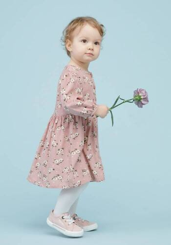 Tres Bien Pinokio Sukienka w kwiatki - różowe kwiaty