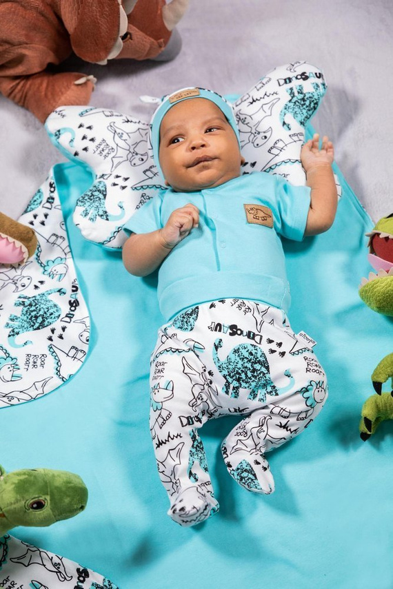 Czapeczka niemowlęca 178054 "Dino" Nicol