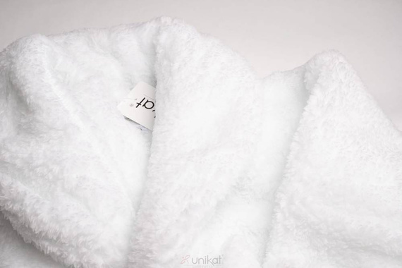 Jovita Podomka Szlafrok Damski Unikat - biały