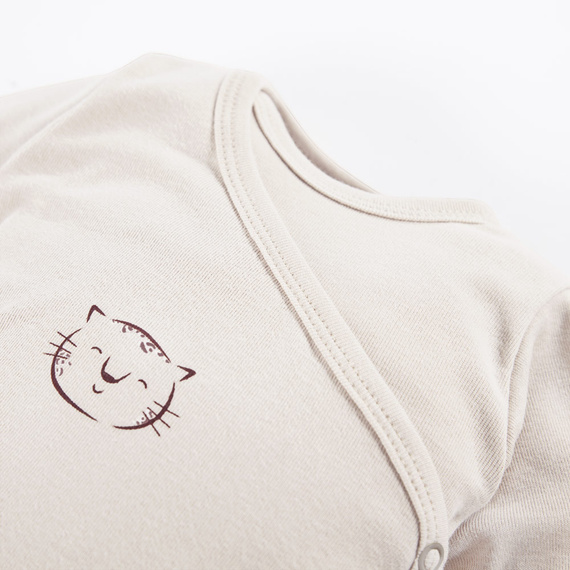 Animals Eevi Body rozpinane - jasny beż