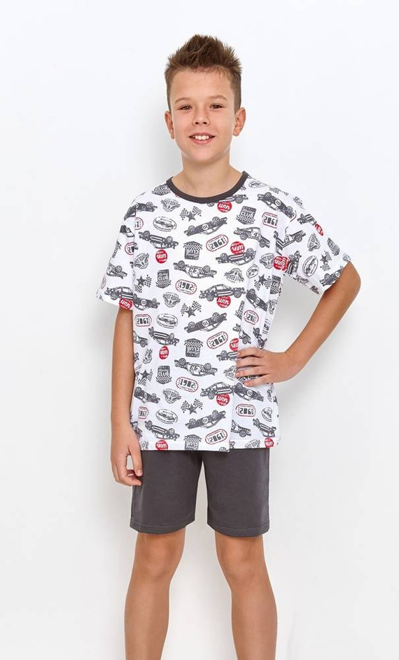 2945/2946/2951 William piżama chłopięca Taro biały